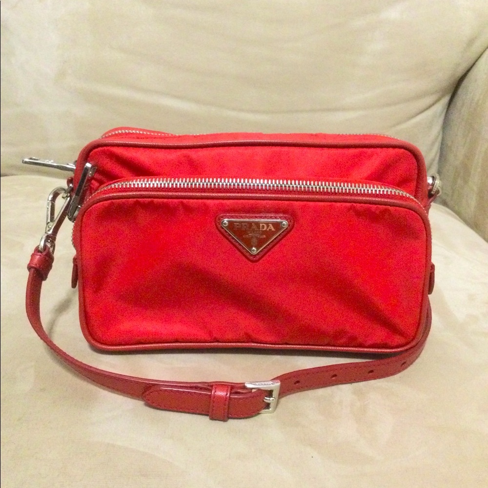 Prada Tessuto Messenger Bag
